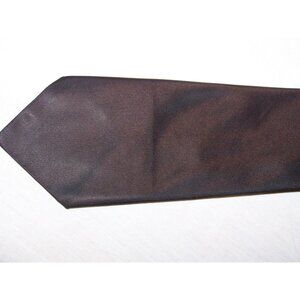 Tie Men's Polyester Neck Tie Burnt Orange Black Geometric Dacron Madmen Style